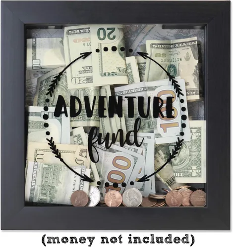 Miniatura 3 de Lawrence Frames Marco de caja de sombra negra de 8x8 Adventure Fund