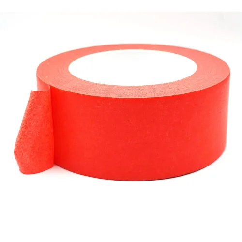 Miniatura 4 de Cinta roja para pintores de 2 pulgadas de ancho, cinta adhesiva roja de 2 pulgadas x 55 yardas, cinta de papel para artes, manualidades, pintura