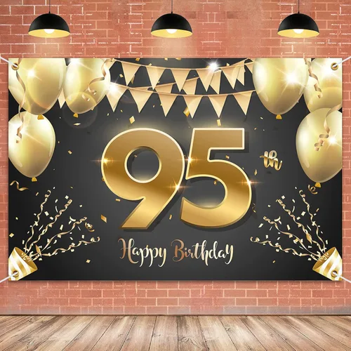 Miniatura 11 de HAMIGAR Fondo de pancarta de feliz cumpleaños número 10 de 6 x 4 pies, decoraciones de cumpleaños de 10 años, suministros de fiesta para niñas