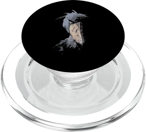 Miniatura 7 de Shoebill Amante de Aves Maya Amante Aves Agojadas PopSockets Intercambiable PopGrip