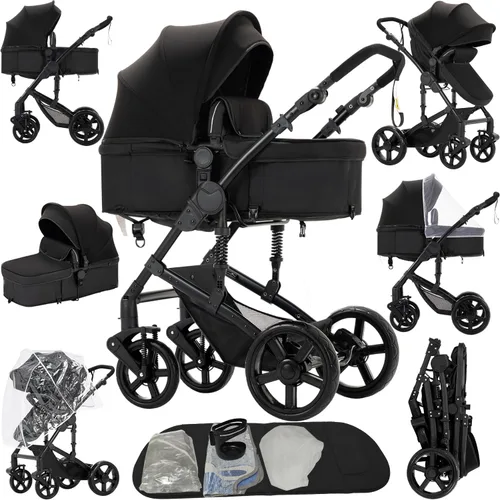 Cochecito de bebé 2 en 1, cochecito convertible, cochecito de bebé estándar reversible, cochecito de bebé portátil, carriola para bebé, silla de 2