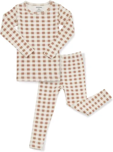Miniatura 174 de AVAUMA Conjunto de pijama de algodón para bebés y niñas de 6 meses a 7 años