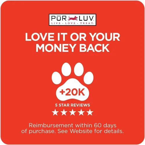 Miniatura 8 de Pur Luv - Golosinas para perros envueltas en batata dulce, sin piel cruda, hechas con pollo real, 16 Oz, saludables, fácilmente digeribles