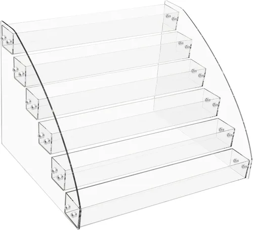 Miniatura 9 de Homakover Organizador de pintura acrílica de 3 capas, soporte de pintura perfecto para manualidades, almacenamiento de pinturas de pasatiempos