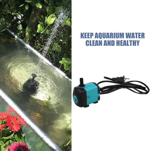 Miniatura 3 de Mini bomba de agua sumergible para acuario, bomba de fuente ultra silenciosa para circulación de peceras, hidroponía