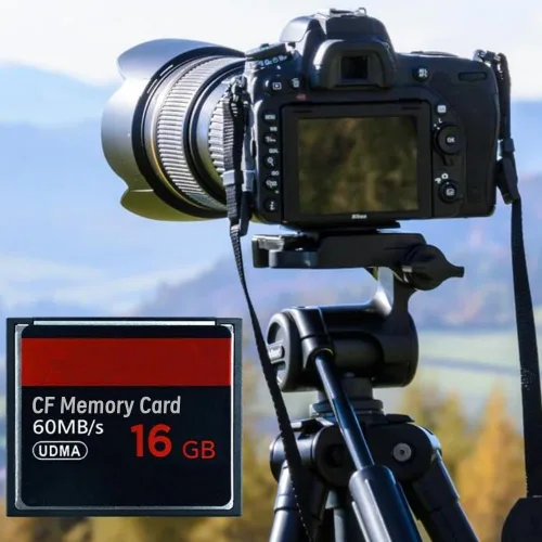 Miniatura 8 de Tarjeta de memoria CF de 32 GB UDMA Velocidad de hasta 60 MB/s Cámara SLR Tarjetas CF para fotógrafo profesional, videógrafo, entusiasta