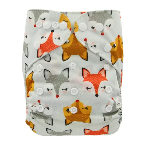 Miniatura 15 de Pañal de bolsillo para bebé, reutilizable, lavable, 8 libras a 36 libras (flecha)