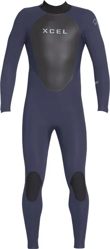 Miniatura 2 de XCEL Traje de neopreno completo con cremallera trasera para hombre, fácil entrada, elástico de alto rendimiento, 4/0.118 in