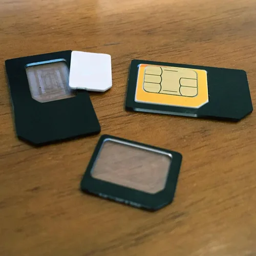 Miniatura 6 de Nuevo adaptador Nano y Micro Sim con aguja de pasador de expulsión - Paquete de 10