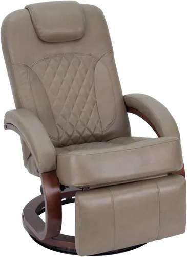 Miniatura 4 de RecPro Nash - Silla reclinable de 28 pulgadas, diseño moderno, muebles de caravana, base giratoria, silla reclinable (1 silla, masilla)