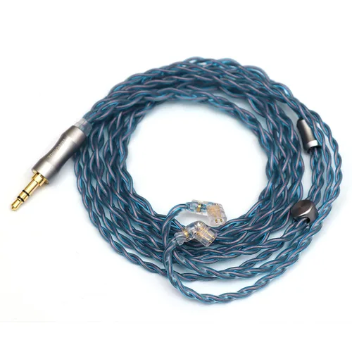 LINSOUL Tripowin Altea 6N OCC Litz - Cable para auriculares de 4 núcleos HiFi, de alta pureza 26 AWG, cables de cobre monocristalino de alta pureza