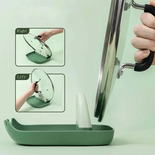 Miniatura 6 de Soporte para cuchara de cocina, soporte para utensilios de cocina, cucharón de cocina/espátula/cuchara, estufa de cuchara, resistente al calor, sin