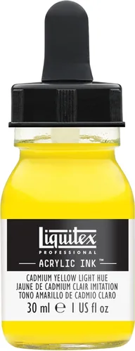 Miniatura 51 de Liquitex - Pintura acrílica profesional INK! Jarro de 1 onza, color blanco de titanio Bronce Rico Iridiscente