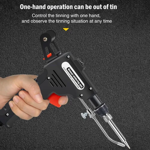 Miniatura 6 de Soldador de hierro multifunción, pistola de soldadura automática de mano, pistola de soldadura eléctrica para reparación de soldadura con una sola