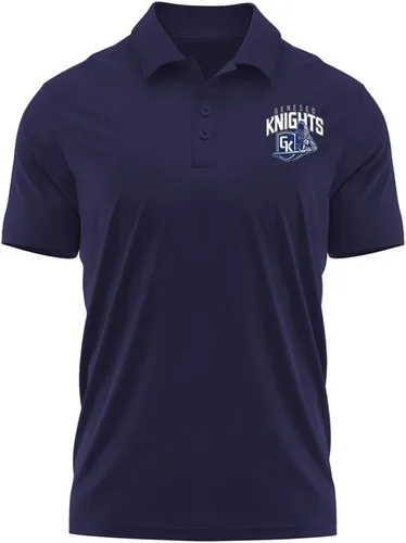 Miniatura 66 de Camisa polo deportiva oficial de la NCAA Collegiate para hombre, colección con logotipo en el pecho izquierdo