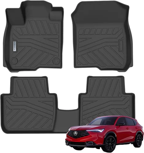 Revestimientos de suelo para Acura ADX y Honda HR-V 2023-2026 TPE 2023-2026 TPE protección para todo tipo de clima, tapetes de primera y 2ª fila