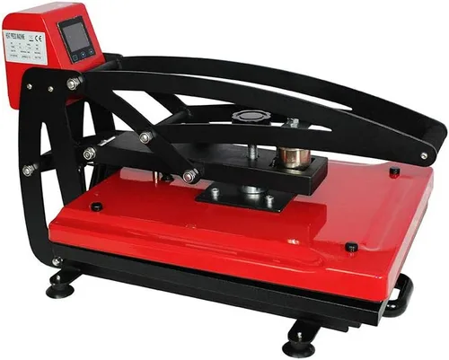 Miniatura 2 de Máquina de prensa de calor de 16 "x 20" para camisetas, máquina de sublimación de versión vertical abierta automática para impresión de textiles