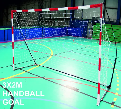 Miniatura 5 de QuickPlay Portería de balonmano portátil con base ponderada basada en la tecnología KICKSTER: configuración rápida