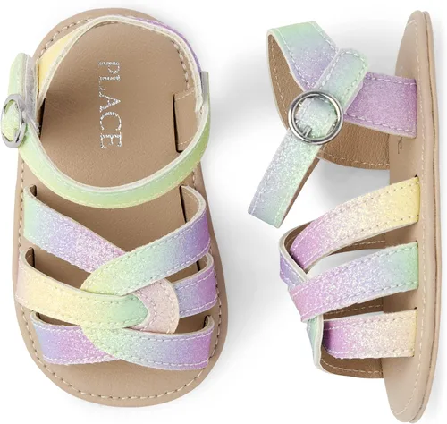 Miniatura 2 de The Children's Place Baby-Girl's Newborn Flat Sandals