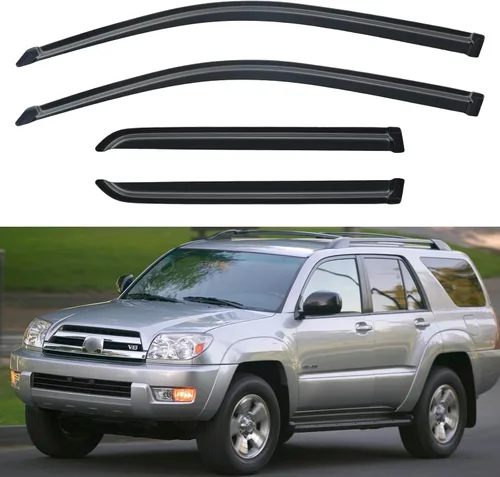 Miniatura 86 de YQAUTEC Viseras de Ventana Protectores de Lluvia para Honda Civic 2022 2023 2024 2025 2026, Deflectores de Viento de Ventilación de Ventana Fuera