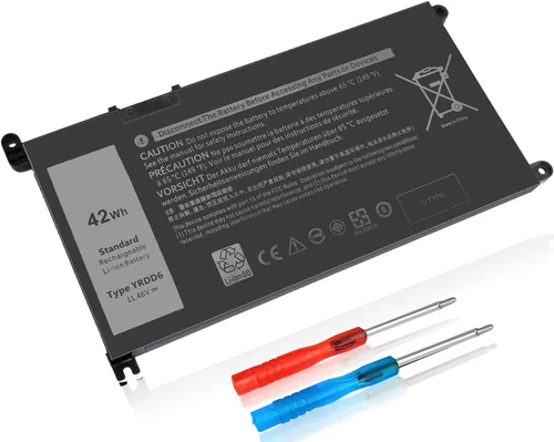 Batería YRDD6 de 42 Wh para Dell Inspiron 5591 5491 5481 5482 5485 7586 2 en 1 15 3501 3582 3583 3584 3593 5584 5585 5590 5590 5599 3 559 4 5598 14