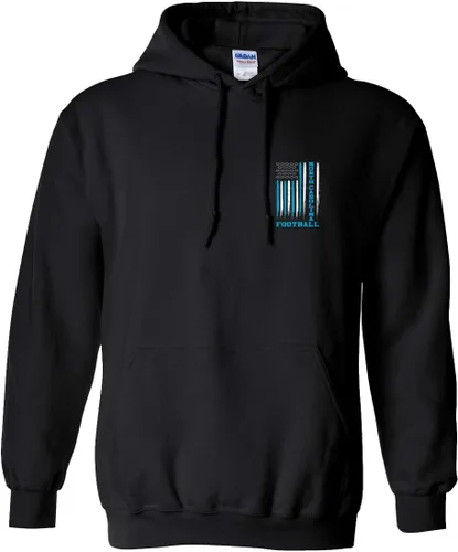 Miniatura 9 de Sudadera con capucha unisex de la bandera americana del color del equipo de fútbol