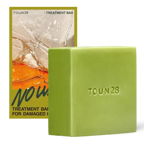 TOUN28 Barra de acondicionador seco (sin lavar) | Para cabello dañado | Complejo de aceite de biotina y brassica | Sin alérgenos, libre de crueldad