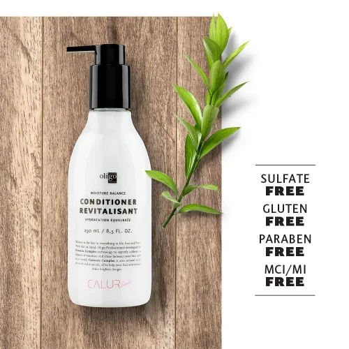 Miniatura 5 de OLIGO PROFESSIONNEL - Acondicionador Calura Moisture Balance - Hombres y Mujeres - Sin parabenos - Para cabello graso - Promueve la longevidad