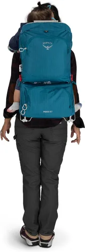 Miniatura 15 de Osprey Poco SLT Lightweight Child Carrier Backpack - Slimmed-Down Hiking Carrier for Toddlers with Safety Harness, Sunshade, and Ventilated