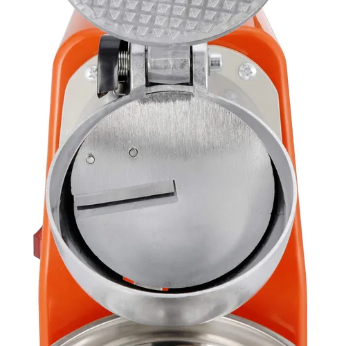 Miniatura 6 de Máquina de afeitar eléctrica de hielo, 143 libras/hora, máquina de cono de nieve de 300 W con hoja de acero inoxidable, fácil operación