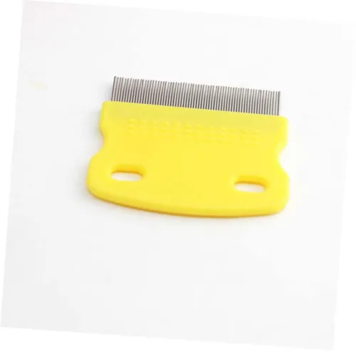 Miniatura 2 de KALLORY Peine de aseo para perros, peine para eliminar el pelo de mascotas, peine de masaje para eliminar mate, nudos y enredos (color al azar)