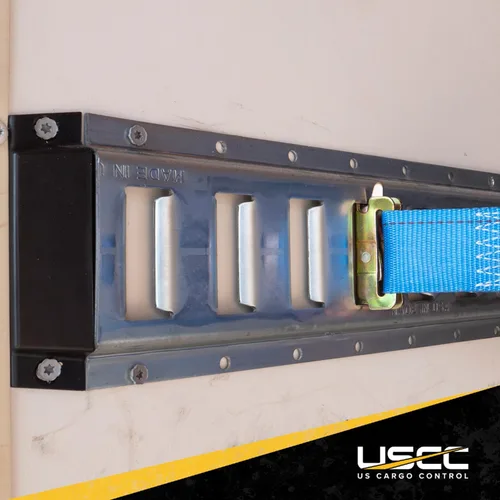 Miniatura 5 de US Cargo Control Tapas de extremo E para riel horizontal E-Track (paquete de 4), tapa protectora de extremo de plástico negro duradero para rieles