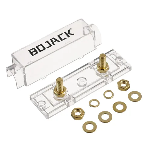 Miniatura 4 de BOJACK Portafusibles ANL de carcasa transparente para sistema de audio y video (paquete de 2)