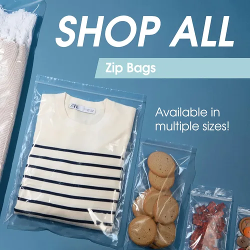 Miniatura 6 de Spartan Industrial - 2” X 4” (1000 unidades) 2 Mil Bolsas de plástico transparentes con cierre reutilizables de 2 mil con cremallera de cierre