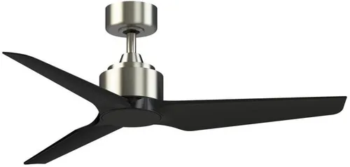 Miniatura 11 de Fanimation TriAire Custom - Ventilador de techo de 3 aspas, 12.42 pulgadas de alto y 48 pulgadas de ancho, acabado blanco mate, color blanco mate