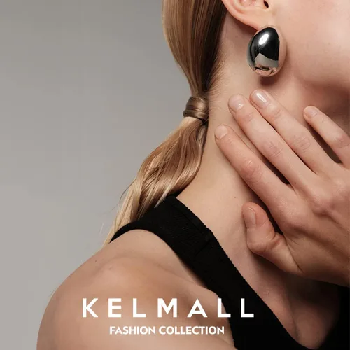 Miniatura 2 de KELMALL Aretes de aro gruesos de oro para mujer, aros abiertos gruesos de gran tamaño, ligeros, poste de plata de ley 925