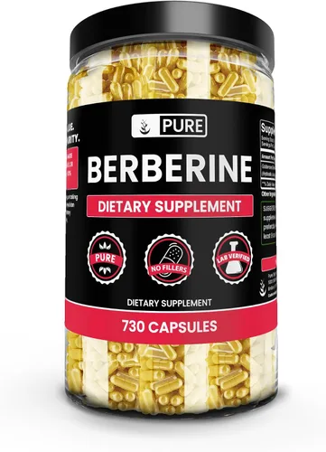 Miniatura 5 de PURE ORIGINAL INGREDIENTS Berberina (365 cápsulas) sin magnesio o rellenos de arroz, siempre puro, verificado por laboratorio