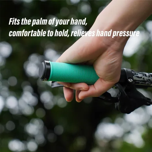 Miniatura 7 de Mountain Bike Grips MTB Grips Bicycle Grips for Mountain Bike MTB BMX, Black Blue Yellow Red Green