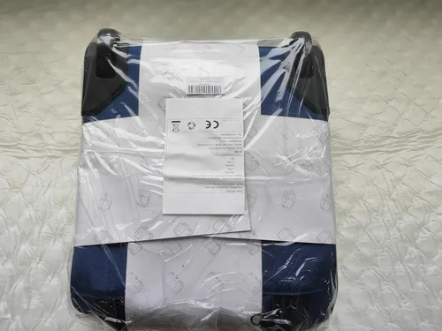 Miniatura 11 de KROSER - Equipaje de mano multifuncional para mujer, ligera, maleta para colocar debajo del asiento, 16 pulgadas, Azul