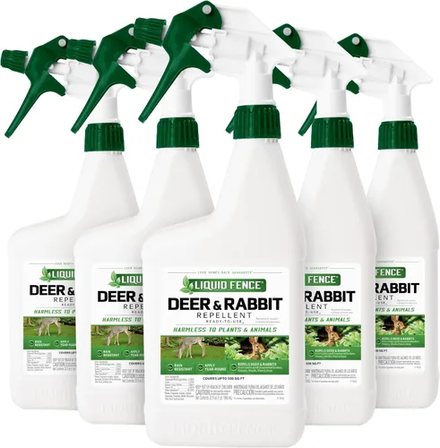 Miniatura 14 de Repelente en aerosol Liquid Fence, para ciervos y conejos, listo para usar, HG-71126, paquete de 1