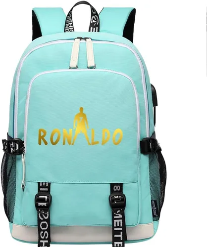 Miniatura 16 de Soccer Player 7 Mochila deportiva multifunción para viajes, portátil, para fanáticos del fútbol, para hombres y mujeres, negro - 2, Tamaño único