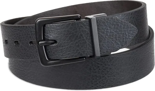 Miniatura 44 de Levi's Cinturón para niños grandes, cinturón reversible dos en uno informal apto para la escuela