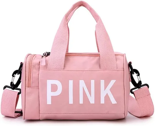 Bolsa de gimnasio pequeña estética, bonita bolsa de lona con asa, bolsa de viaje para el hombro, bolsa cruzada resistente para deportes de natación