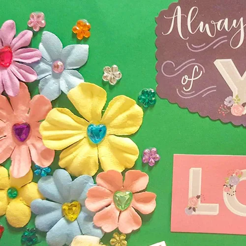 Miniatura 6 de JPSOR 600 piezas de gemas y joyas para manualidades, diamantes de imitación acrílicos con parte trasera plana para decoraciones de fiesta