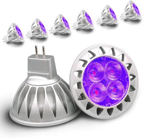 Miniatura 6 de ALIDE Bombillas LED MR16 de 15 grados, ángulo de haz estrecho de 15°, GU5.3 20 W 35 W equivalente a halógeno, 5 W, 450 lúmenes, 2700 K, blanco