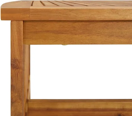 Miniatura 3 de vidaXL Mesa de centro 40.2"x19.7"x16.9" madera maciza de acacia
