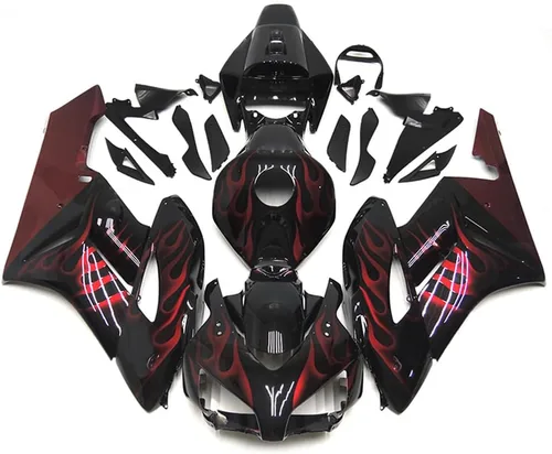 Miniatura 14 de Kit de carenado apto para CBR1000RR 2004 2005 Carenados ABS inyección de plástico Carrocería kit 2-Rojo Negro