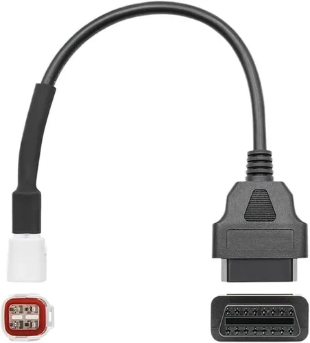 Miniatura 8 de for OBD2 Connector Motorcycle Motobike for for Moto for for Ducati OBD 2 Extension Cable(for Del phi 6pin)