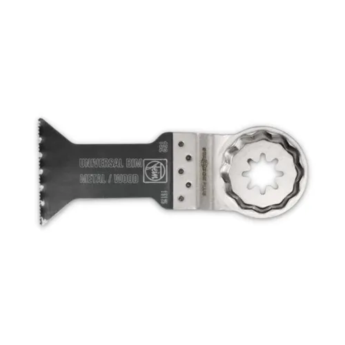 Miniatura 25 de Fein Starlock Plus 63502161260 - Hoja de sierra de larga duración con corte E, corte de precisión para madera, paneles de yeso y plásticos