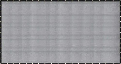 Miniatura 16 de Lona de punto de malla color negro con ojales, 60-70% de sombra, Negro